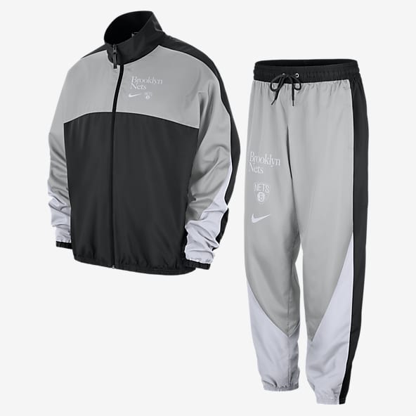 Black and white nike tracksuit store